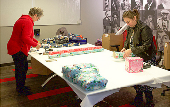 PI Participates in Adopt a Family Program to Brighten the Holiday for 6 Children, Several Local Seniors
